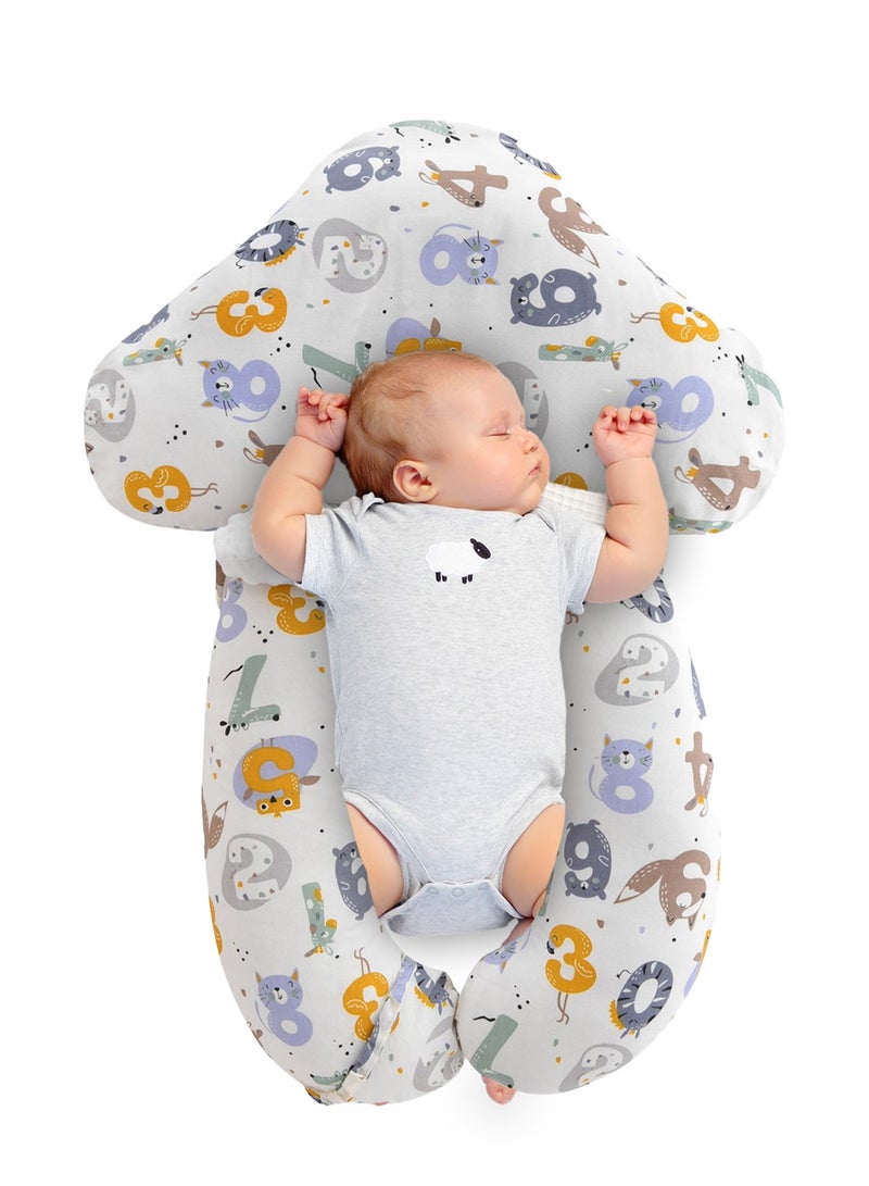 GOOTOY Baby Head Shaping Pillow,Neborn Baby Sleep Pillow - Image 1