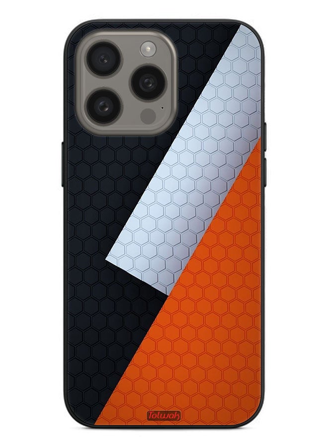 Tolwak Apple iPhone 15 Pro Protective Case Cover Pattern - Image 2