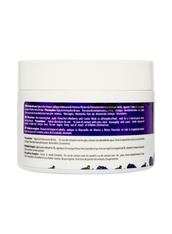 Floractive Urban Amora & Rícino (Blackberry & Castor) Hair Mask – 250ml - Image 3