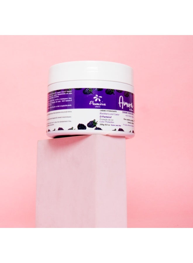 Floractive Urban Amora & Rícino (Blackberry & Castor) Hair Mask – 250ml - Image 4
