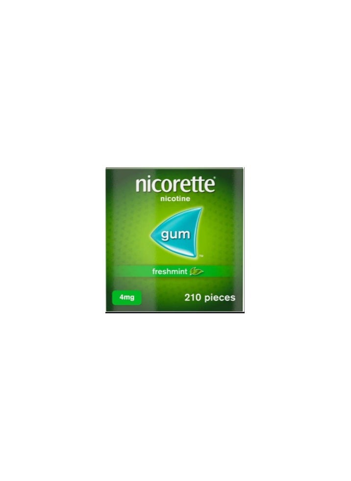 nicorette Freshmint 4Mg Gum 210 Pieces  - Image 5