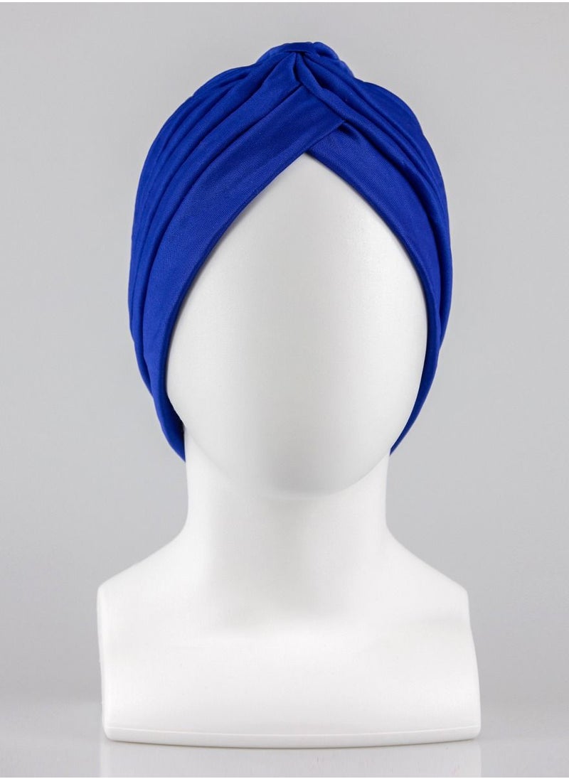 Shadow - Shadow Ladies Turben Head Cap-Blue - Image 1