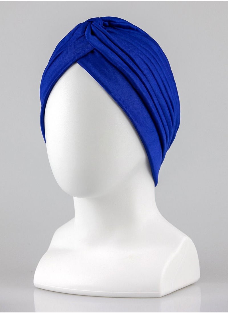 Shadow - Shadow Ladies Turben Head Cap-Blue - Image 1