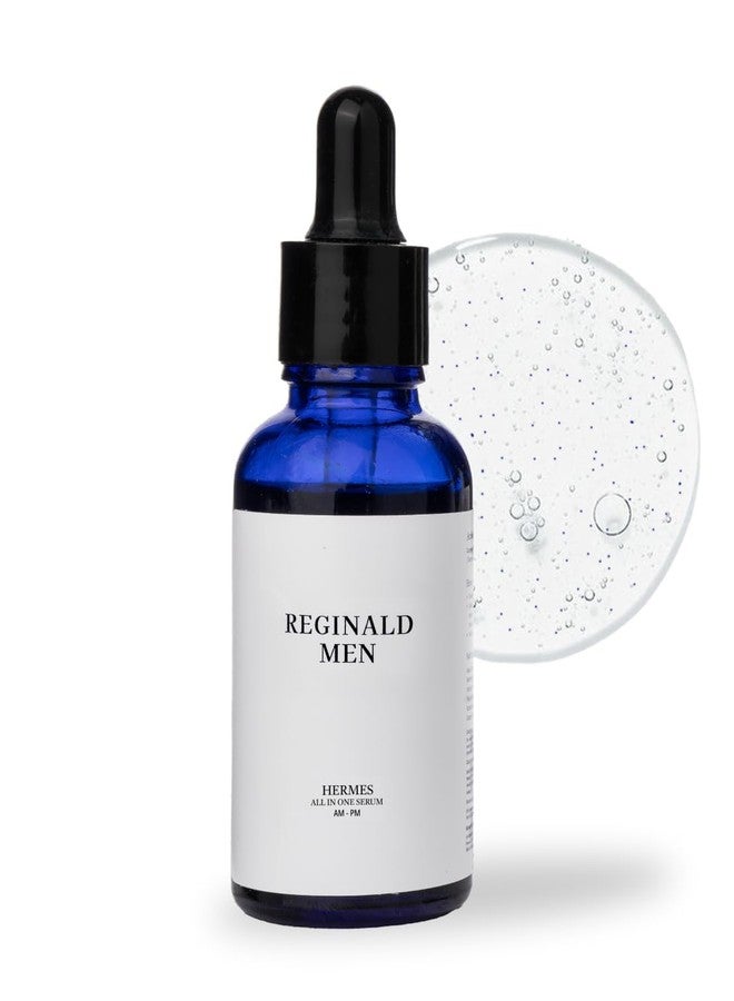 Reginald Men ريجينالد مين هيرميس (30 مل) | سيروم متكامل للعناية بالبشرة واللحية | عناية متعددة الوظائف بالوجه واللحية | يرطب ويغذي ويقوي | تركيبة مثبتة سريريًا لبشرة ولحية صافية وصحية - Image 1