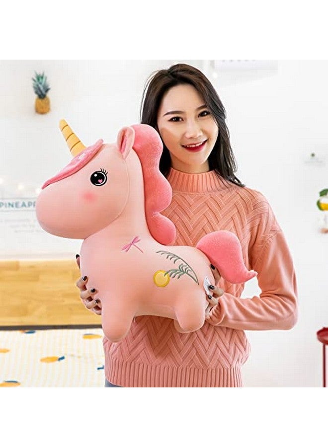 SCOOBA Kids Fantasy Unicorn Doll 50Cm Polyfill Washable Cuddly Soft Plush Toy Helps To Learn Role Play 100% Safe For Kids(Random Color Will Be Send) - Image 2