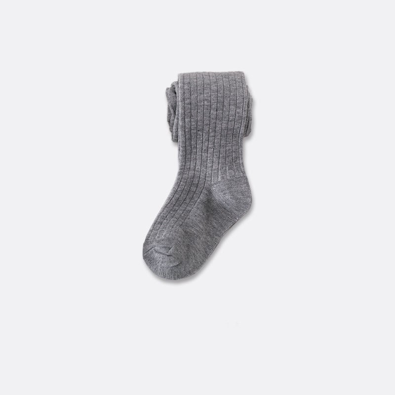 Baby Girls Pantyhose Class A Soft Cotton High Waist High Elastic Anti-Pilling Solid Color Dance Socks Leggings - Image 1