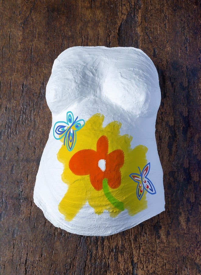 chuckle Belly Casting Kit Pregnancy – Create a Beautiful 3D Pregnancy Keepsake, Easy DIY Belly Mold for Expecting Moms, Celebrate Your Journey into Motherhood, Baby Belly Cast - Image 5