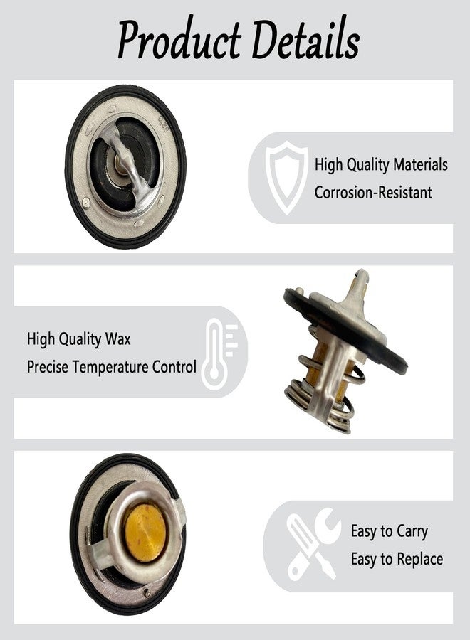 XCZBX 21230-6N20A Engine Coolant Thermostat Fit for Nissan Altima Cube Juke Maxima Pathfinder Quest Rogue Sentra Versa - Image 3