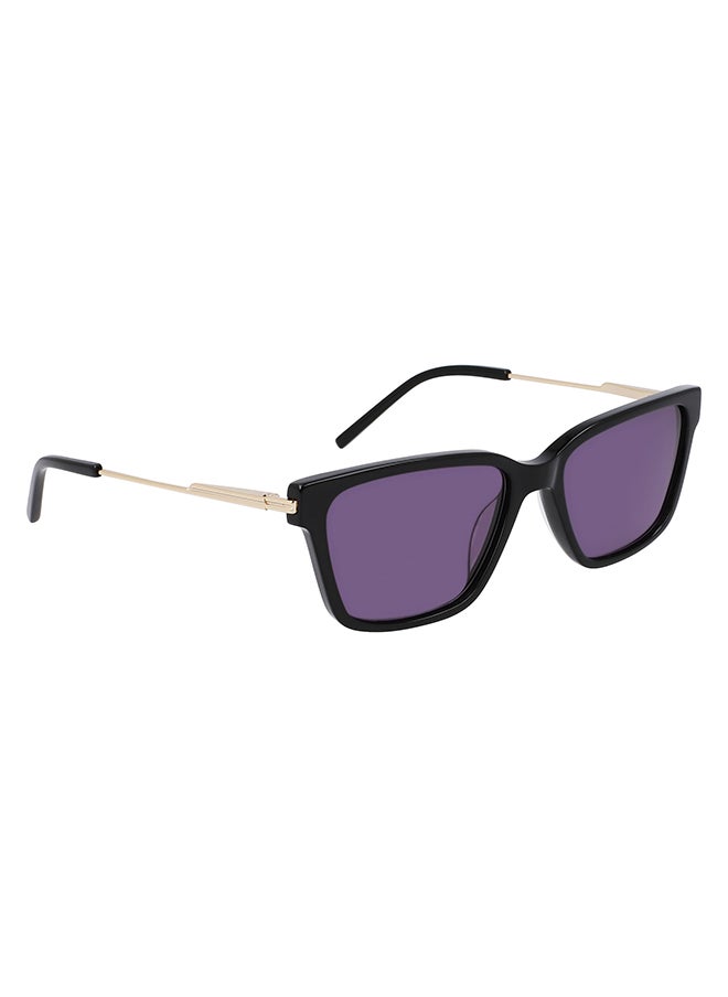 DKNY - Full Rim Acetate Tea Cup Sun Dk713S (V3) Black - Image 1