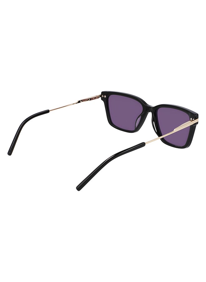 DKNY - Full Rim Acetate Tea Cup Sun Dk713S (V3) Black - Image 1