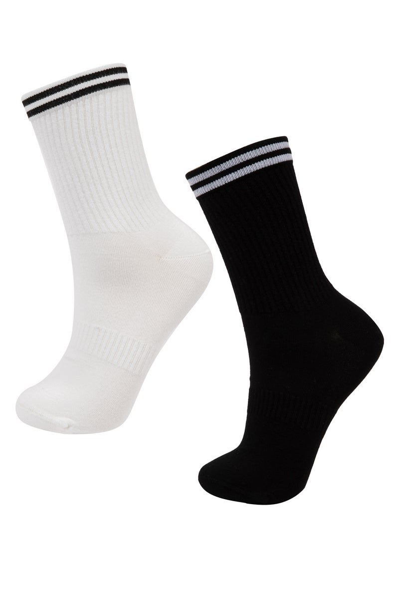 DeFacto Multicolour Woman Woman 2 piece Short Socks Casual - Image 1