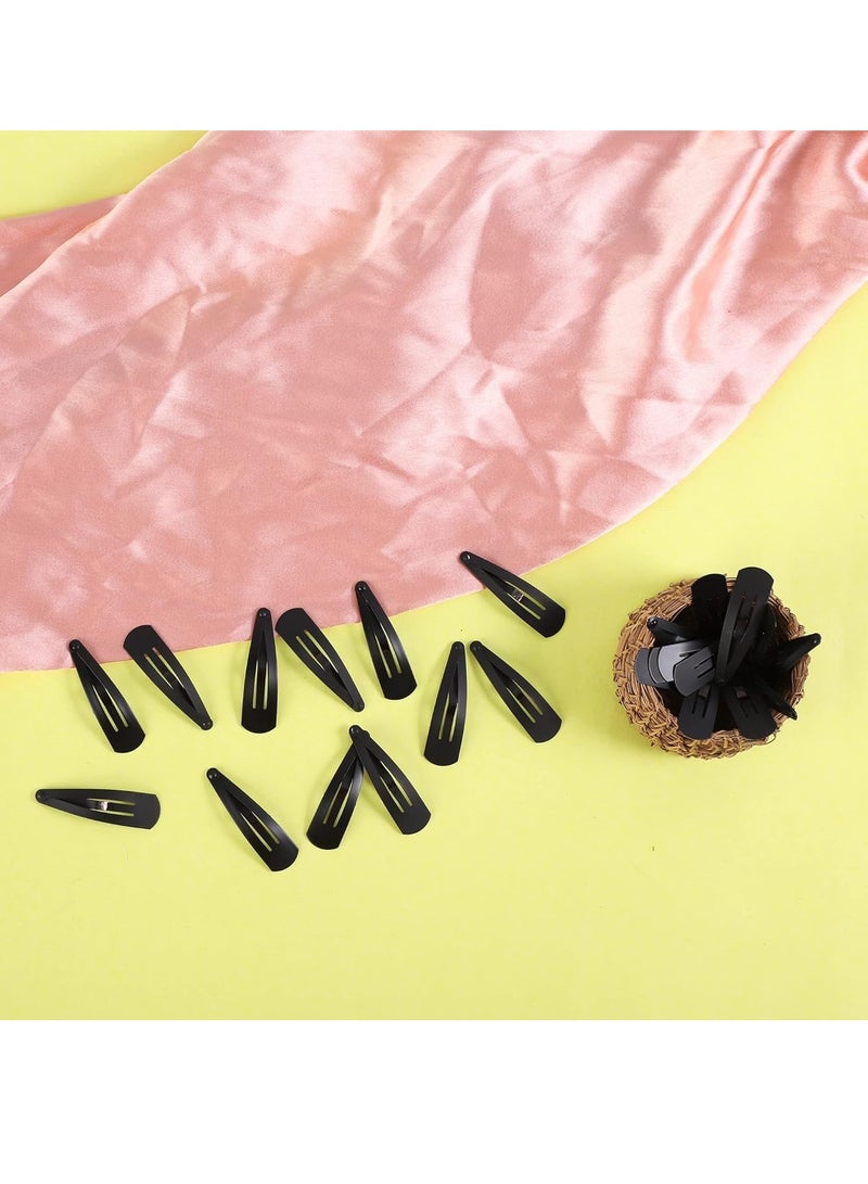 مملكة الإكسسوارات إكسسوارات شعر تيك تاك كينجدوم من أكسسورايز للنساء والفتيات (أسود غير لامع، عبوة من قطعتين، 24 قطعة) - Image 3