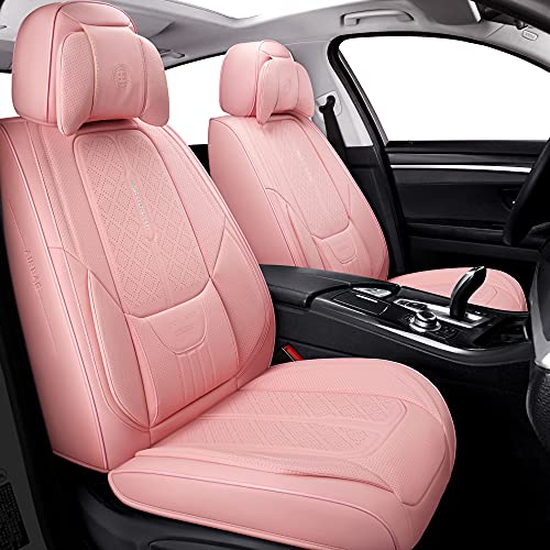 NS YOLO Full Coverage Faux Leather Car Seat Covers Universal Fit for Cars,SUVs and Pick-up Trucks with Waterproof Leatherette in Auto Interior Accessories - Image 2