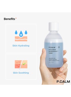P.CALM PCALM Hyaluron Doubleshot Toner 200ml  - Image 3