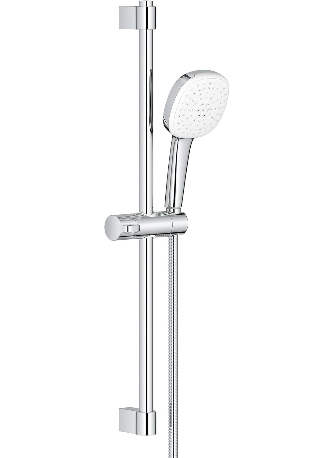 Grohe GROHE 26783002 Tempesta 24Inch Shower Rail Set 2Spray Square 15 GPM StarLight Chrome  - Image 1