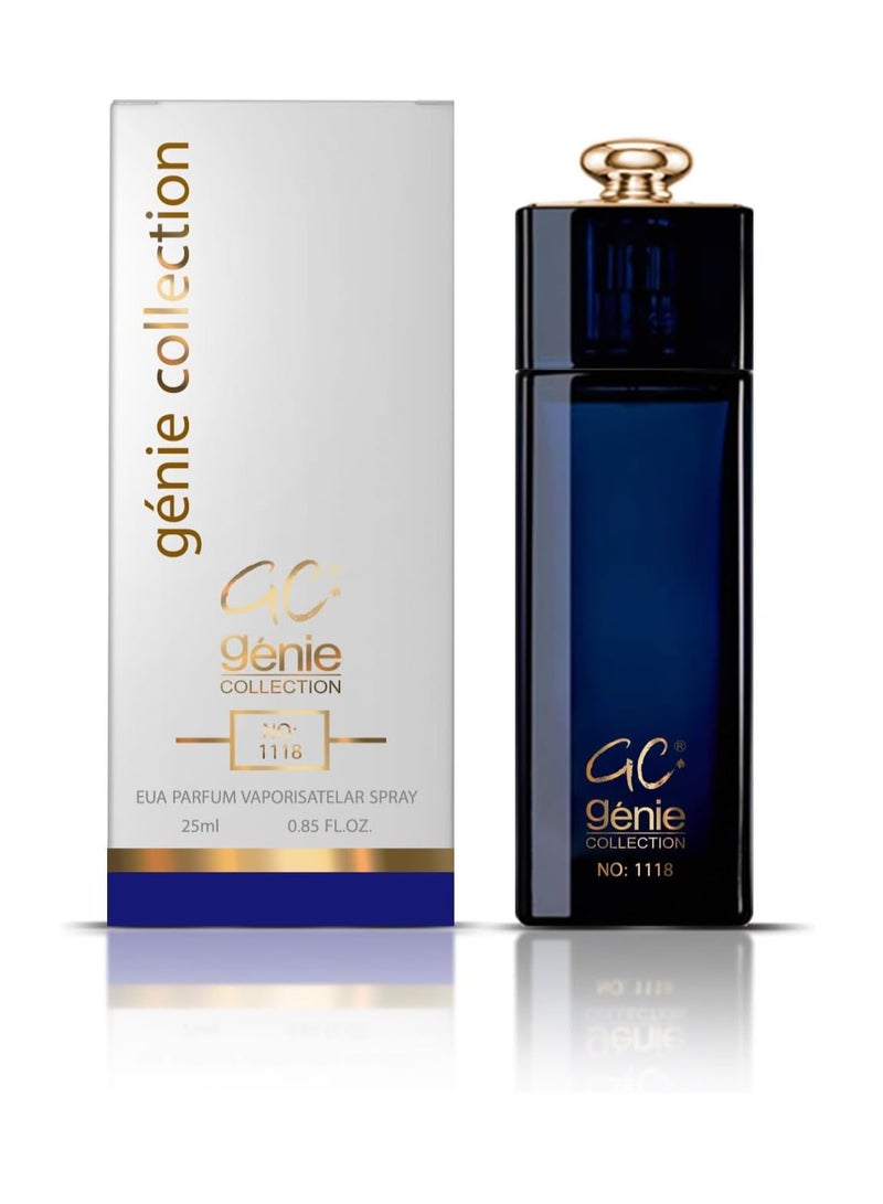 Genie Collection Perfume For Women 1118  25 ml Long Lasting Perfume For Ladies - Image 1
