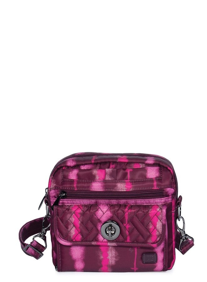 Lug Switch Convertible Crossbody Bag, SHIBORI WINE - Image 1