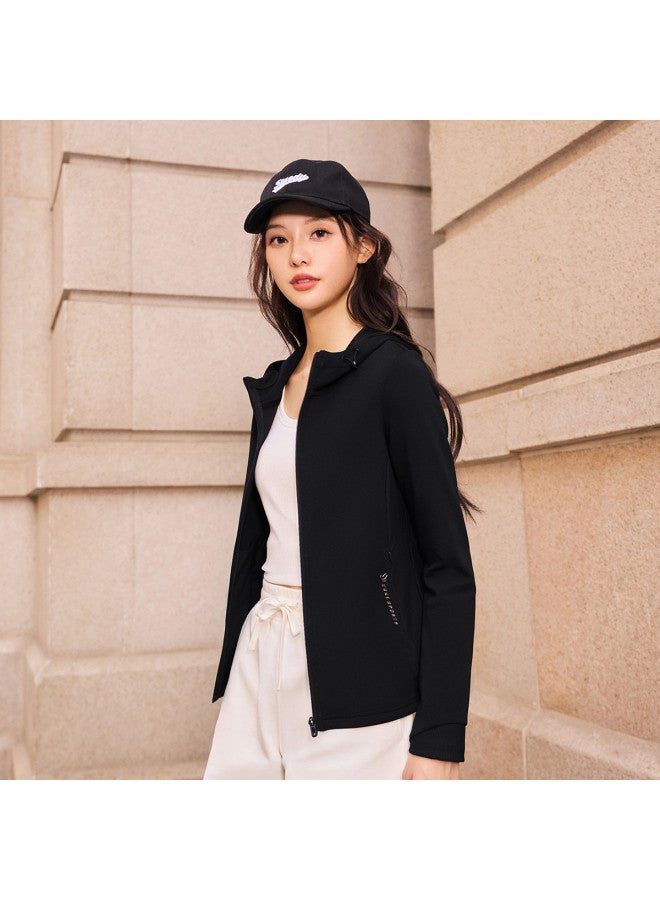ERKE Autumn Women'S Comfortable Versatile Trendy Hooded Sweatshirt With Hood - Image 3