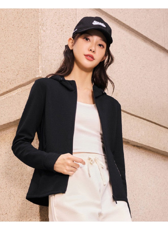 ERKE Autumn Women'S Comfortable Versatile Trendy Hooded Sweatshirt With Hood - Image 1