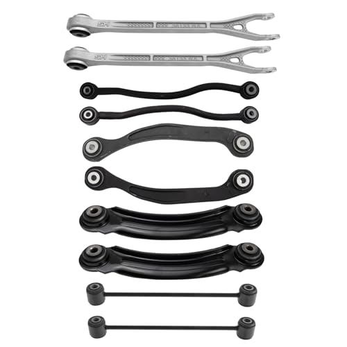 TRQ Rear Suspension Kit Control Arm Sway Bar Stabilizer Link Compatible with 2005-2011 Chrysler 300 2008-2011 Dodge Challenger 2006-2019 Charger 2005-2008 Magnum - Image 1