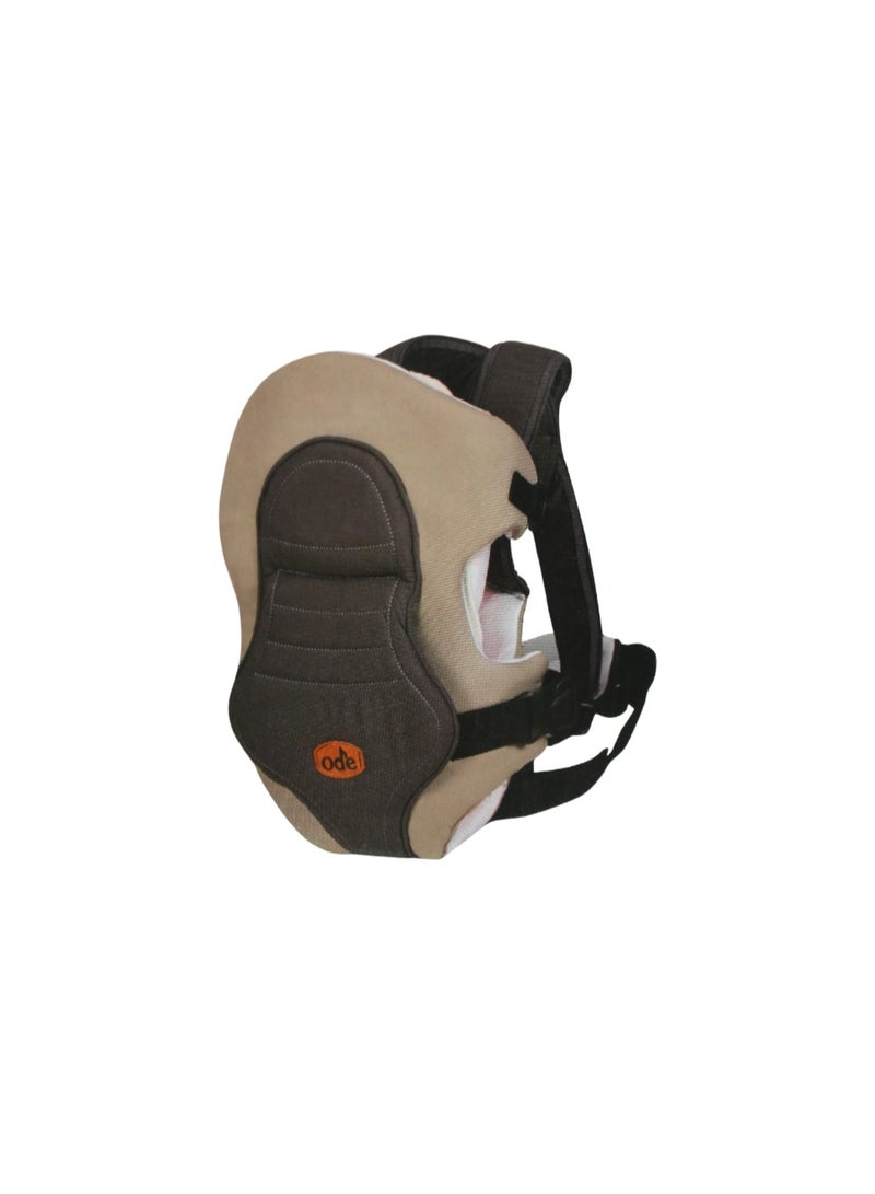 Ode Baby Carrier Soft & Safe for Newborns +0m – Cafe - Image 1