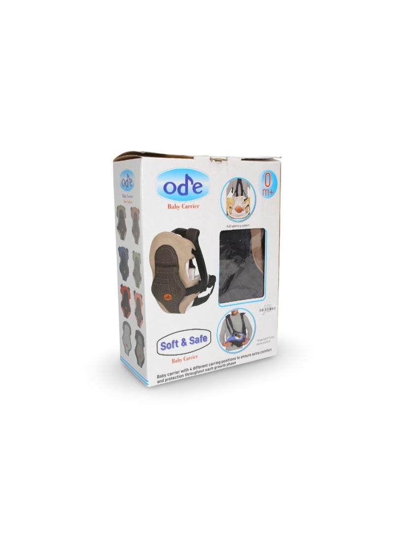 Ode Baby Carrier Soft & Safe for Newborns +0m – Cafe - Image 3