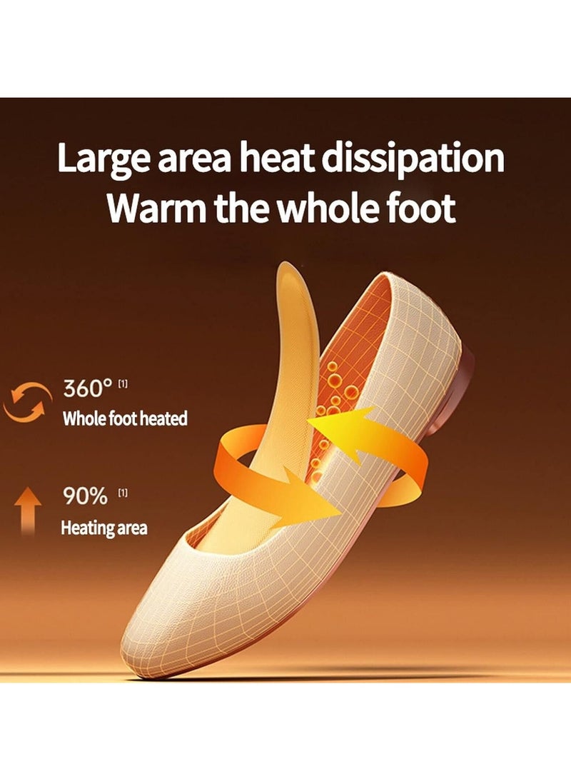 دفايات القدم - دفايات آمنة تدوم طويلاً تعمل بالهواء بدون رائحة طبيعية - تصل إلى 9 ساعات من الحرارة - 5 أزواج - Image 2