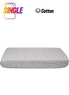 Tiny Plans Elastic Fitted Baby & Kids Bedsheet 80X130 cm  - Image 1