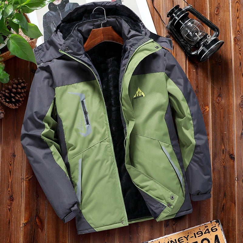 Waterproof Men'S Coat Windproof Work Clothes Cold-Proof Warm Rustic Clothes Outdoor Men'S And Women'S Windproof Warm - Image 1