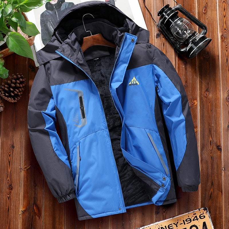 Waterproof Men'S Coat Windproof Work Clothes Cold-Proof Warm Rustic Clothes Outdoor Men'S And Women'S Windproof Warm - Image 5