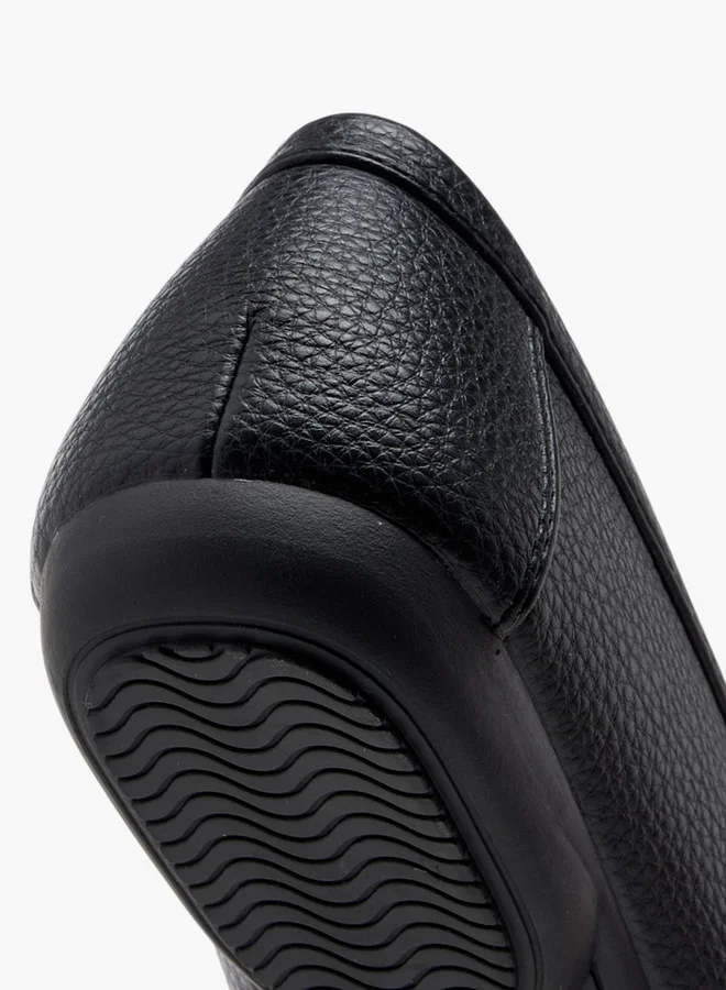 لو كونفورت Solid Slip-On Moccasins