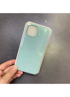 For Iphone16 Liquid Silicone Phone Case For Iphone 16Pro Max/16Pro Full Covering Drop-Resistant Protective Case-Color:Gem Green [with Logo]]-Applicable Model:For Iphone16plus [sealed Packaging]