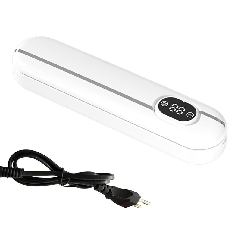 Mishrit Mishrit Portable Vacuum Sealer Machine Full Automatic Food with 10 Bags Dry Moist Sealing Easy Operation Versatile Functions Kitchen Efficient ABS Material Multicolor Pack Of 1 - Image 1