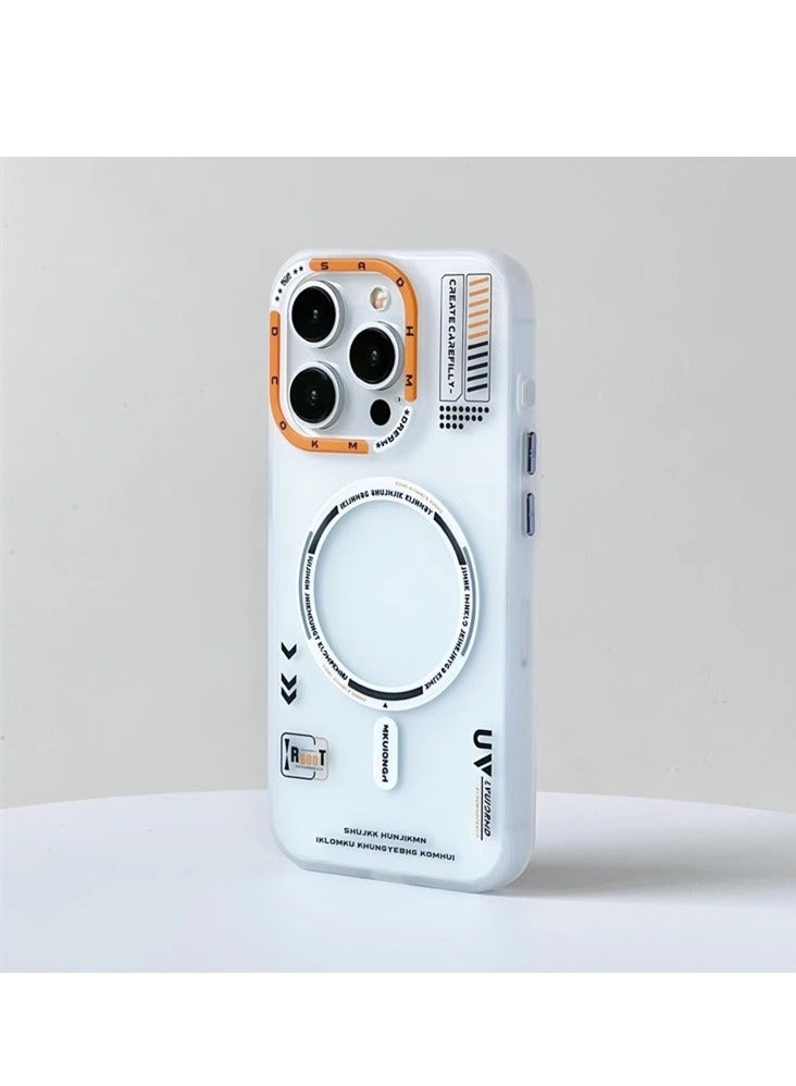 general Phone case for iPhone16 ProMax/16Pro/16Plus/16 (2024), magnetic matte fashion phone case, compatible with car stand and wireless charging, anti-drop protection back case - Image 1