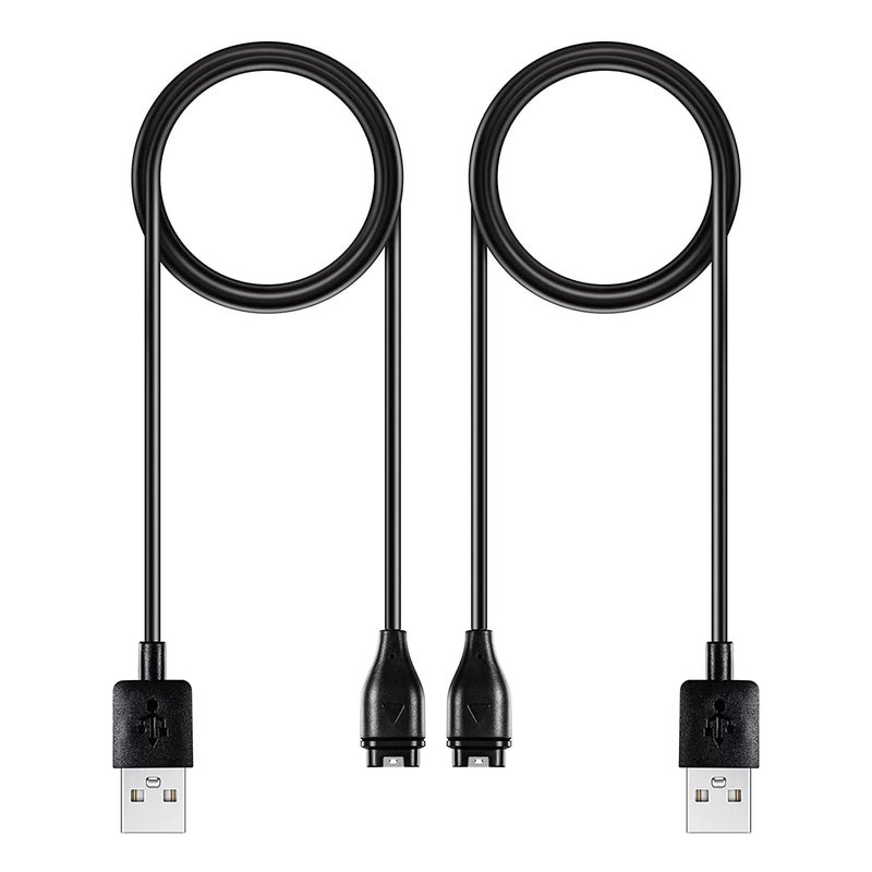 AWINNER Compatible for Garmin Watch Charger Cable (2 Pack) - Image 1