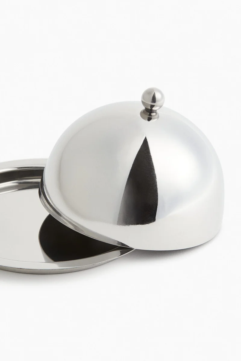 H&M Stainless steel butter dish