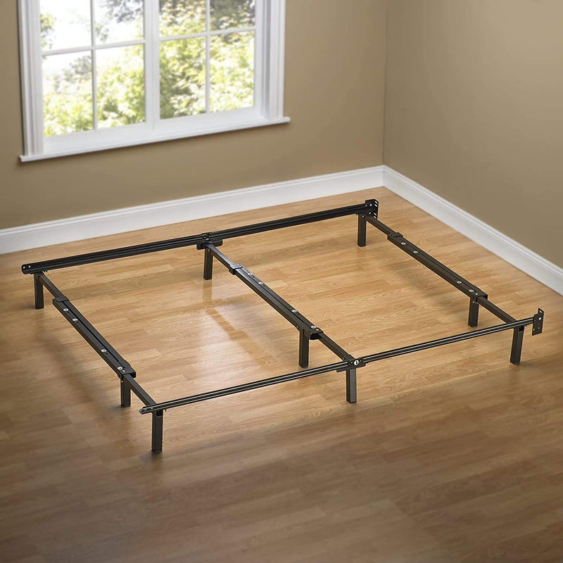 ZINUS Compack Metal Adjustable Bed Frame / 7 Inch Support Bed Frame for Box Spring and Mattress Set, Twin/Full/Queen - Image 2