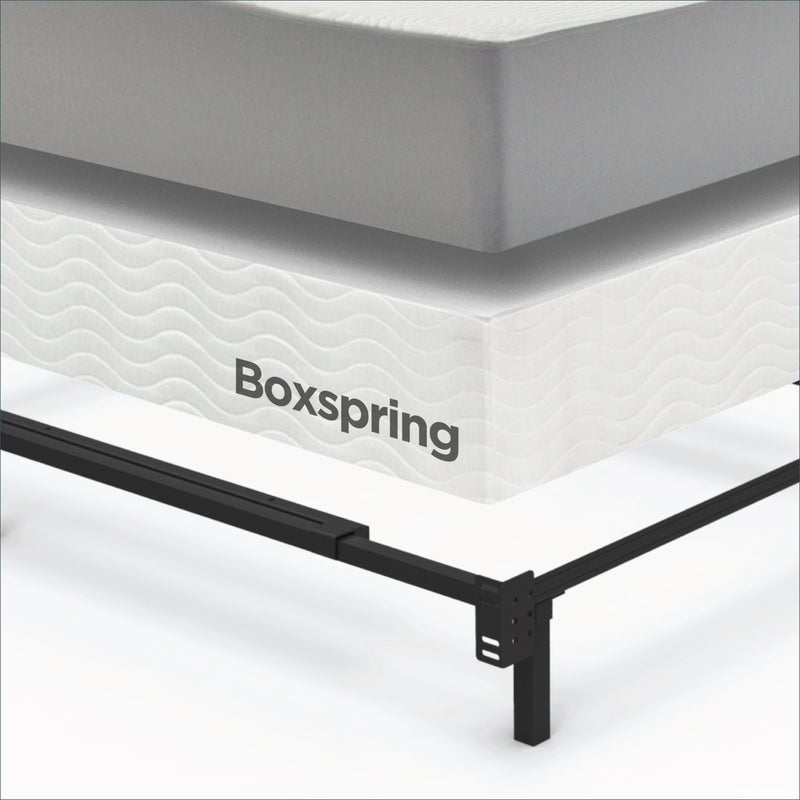 ZINUS Compack Metal Adjustable Bed Frame / 7 Inch Support Bed Frame for Box Spring and Mattress Set, Twin/Full/Queen - Image 4