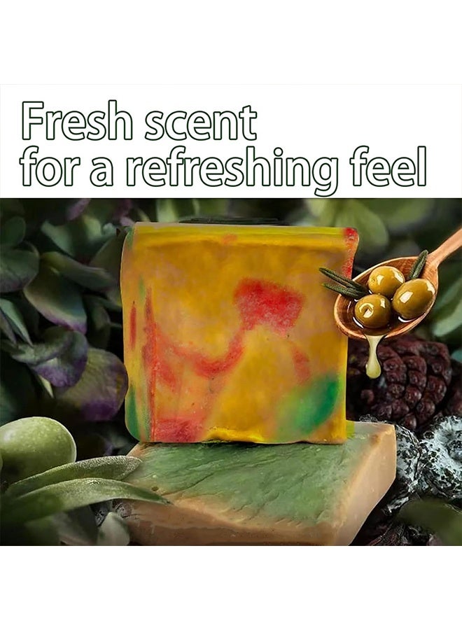 Hoygi Avocado Soap, Handmade Avocado Soap, Avocado Nourishing Brightening Bath Soap, Deep Cleansing, Women's Face and Body Soap for All Skin Types 100g - Image 4