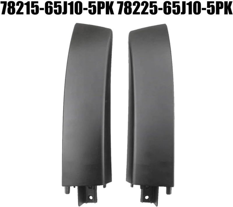 Car Roof Rack Rail Front End Cap Compatible with Suzuki Grand Vitara 2009-2013 78225-65J10-5PK 78215-65J10-5PK Car AccessoriesJAS - Image 3