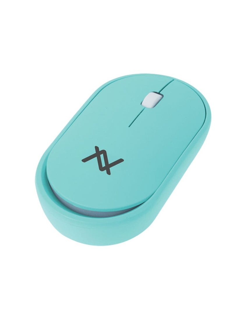 LAVVENTO L'AVVENTO Dual Mode Bluetooth - 2.4GHz Mouse with Re-Chargeable Battery - Blue MO18L  - Image 1