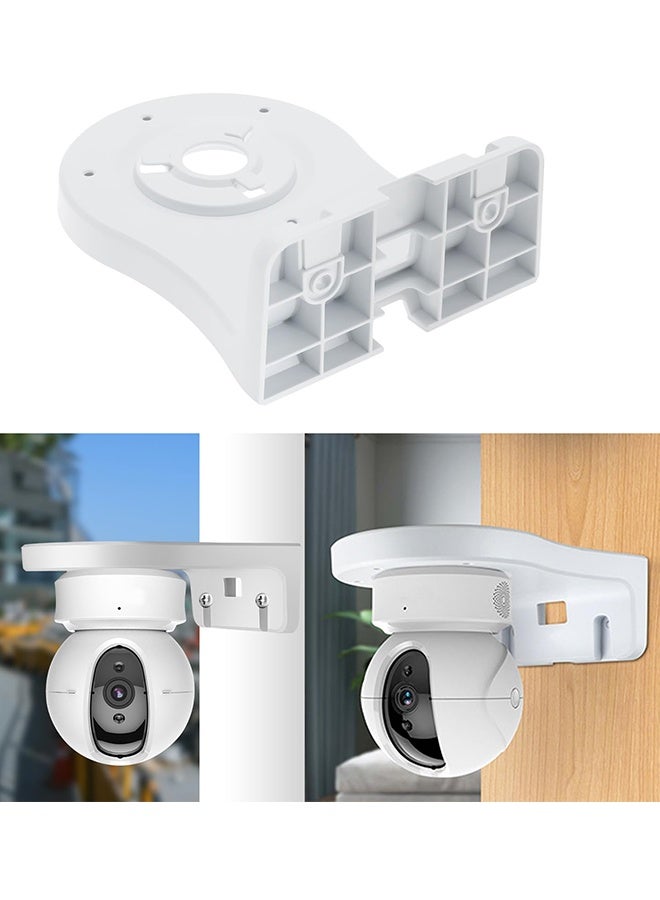 2 Pack Surveillance Camera Wall Mount Bracket for EZVIZ C6 C4 Series IP Camera Easy Installing,Plastic PT Cameras Holder Indoor, Support CCTV IP Cameras Cable Management  - Image 3