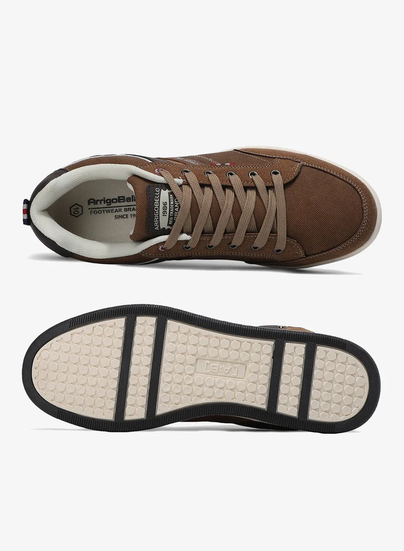 ARRIGO BELLO A1018-3 ARRIGO BELLO Men's Casual Low Top Sneakers Durable Leather Comfy Shoes for Daily Wear for Men | Best Price UAE