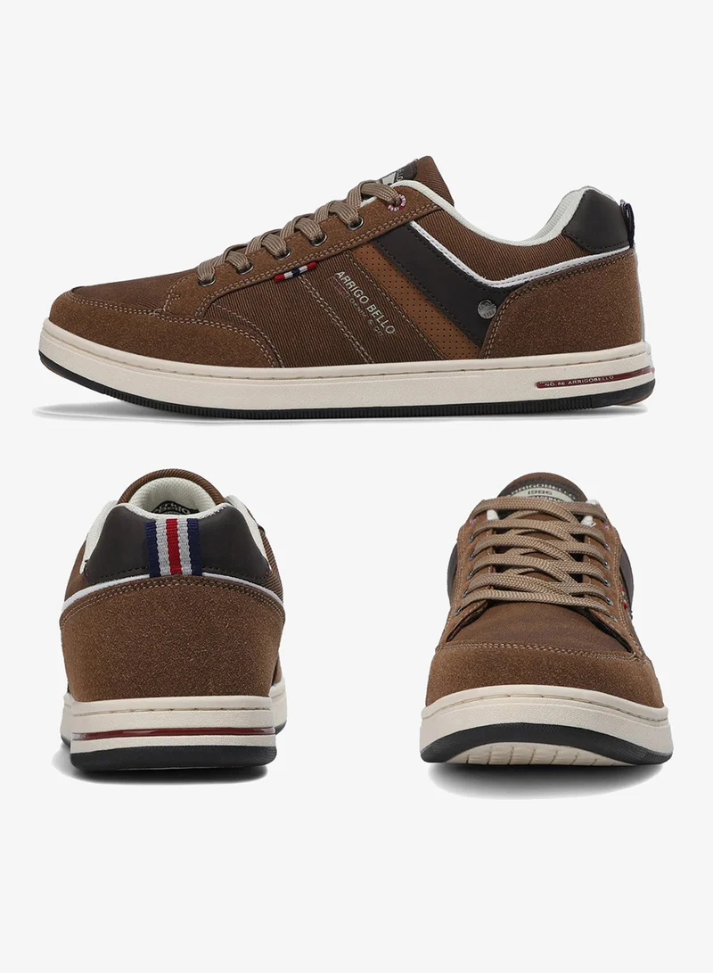 ARRIGO BELLO A1018-3 ARRIGO BELLO Men's Casual Low Top Sneakers Durable Leather Comfy Shoes for Daily Wear for Men | Best Price UAE
