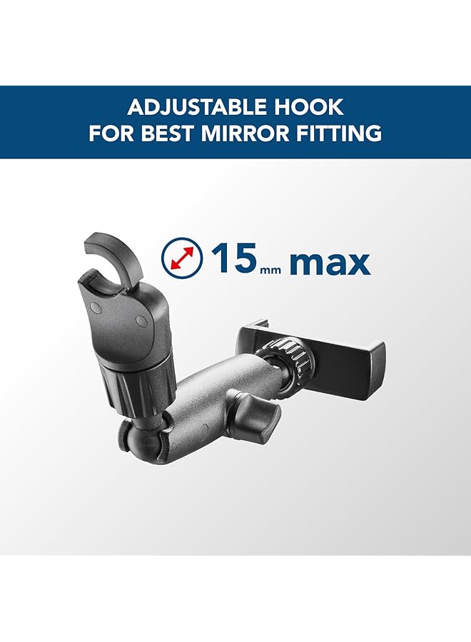 سيلولار لاين حامل مشبك الخط الخلوي في مرآة الرؤية الخلفية - Image 2