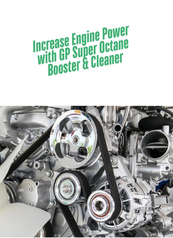 GP General Petroleum GP Super Power Octane Booster, Fuel System Cleaner, 354ml, Increases Power and Saves Fuel  - Image 4