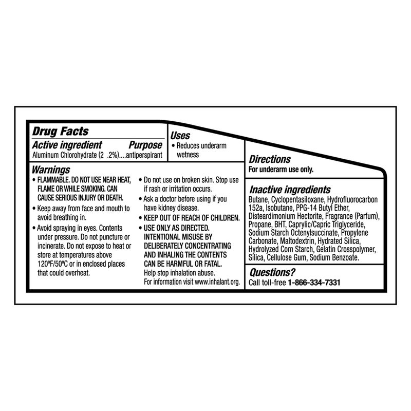 Degree Men Antiperspirant Deodorant Dry Spray Black + White Protects from Deodorant Stains Antiperspirant for Men with MotionSense Technology, 3.8 Ounce (Pack of 3) - Image 5