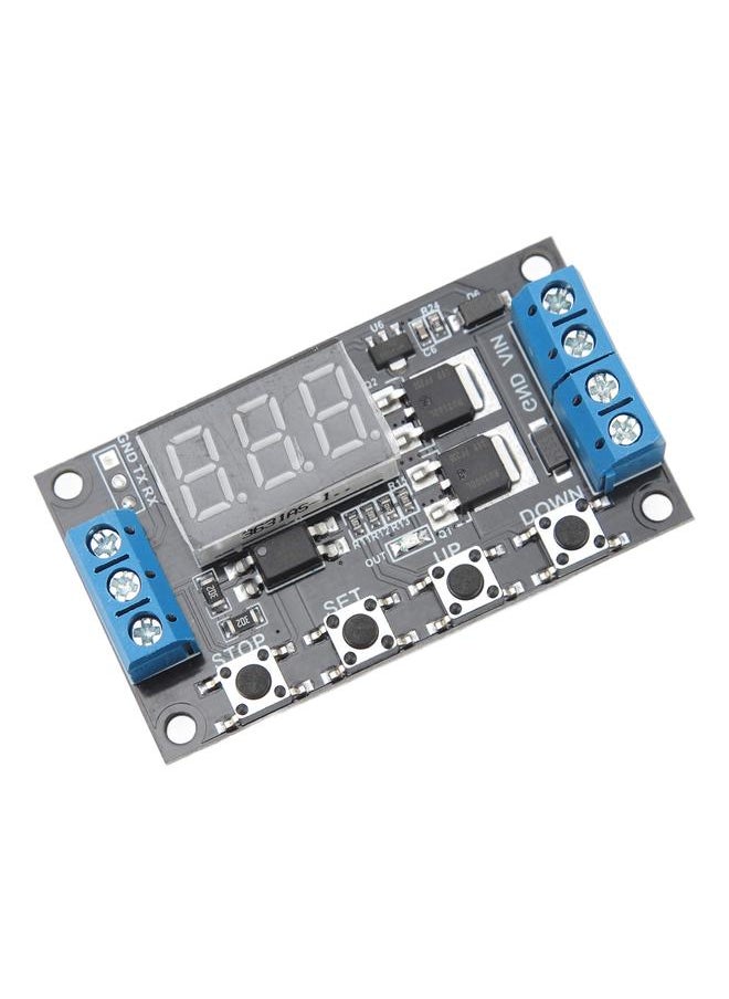 Time Delay Relay Switch Turn On Off Module 5V 12V 24V Double MOS Switch Type Trigger Cycle Timing Delay Interface Board Module