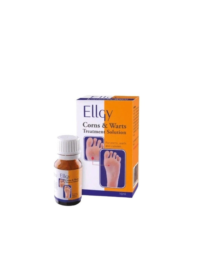 Ellgy plus Ellgy Corns & Warts Treatment Solution 10ML - Image 1