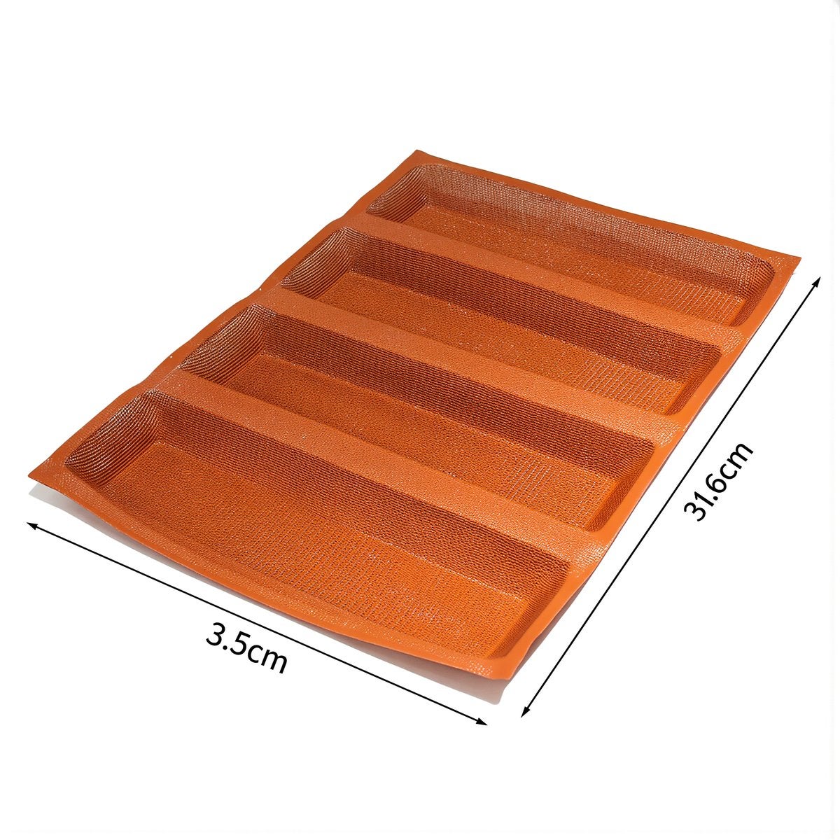 Generic 32 Generic Baguette Baking Mold For Beginners And Pro Bakers Food Safe ...